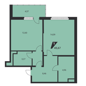 47,6 м², 2-комнатная квартира 5 300 000 ₽ - изображение 74