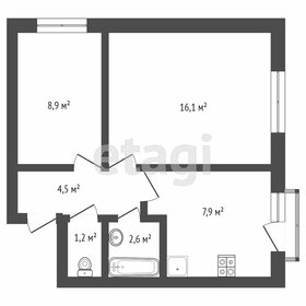 Квартира 48 м², 2-комнатная - изображение 1