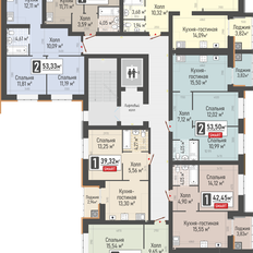 Квартира 37,9 м², 1-комнатная - изображение 3