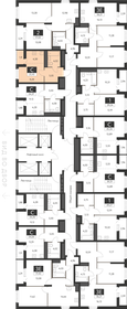 23,4 м², квартира-студия 3 406 000 ₽ - изображение 22