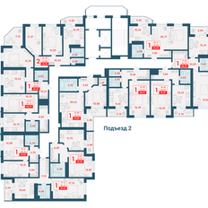 Квартира 54,8 м², 2-комнатная - изображение 2