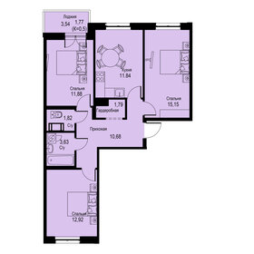 157 м², 4-комнатная квартира 23 200 000 ₽ - изображение 105