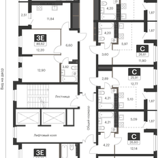 Квартира 43,8 м², 2-комнатная - изображение 2