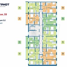 Квартира 55,1 м², 2-комнатная - изображение 3