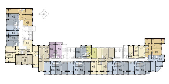 21,9 м², квартира-студия 4 200 000 ₽ - изображение 86