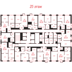 Квартира 44,3 м², 1-комнатная - изображение 2