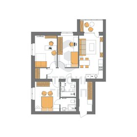 80 м², 3-комнатная квартира 6 695 000 ₽ - изображение 56