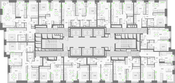 31,6 м², апартаменты-студия 13 980 000 ₽ - изображение 148