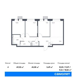 75,9 м², 3-комнатная квартира 15 057 303 ₽ - изображение 18