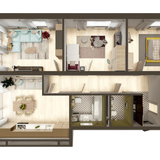 Квартира 88,1 м², 3-комнатная - изображение 3