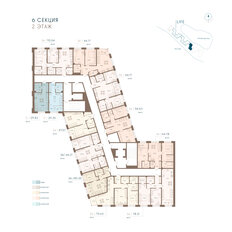 Квартира 66,2 м², 2-комнатные - изображение 3