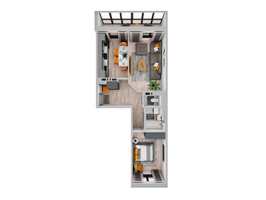 37,6 м², 1-комнатная квартира 4 530 800 ₽ - изображение 11