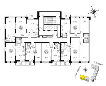 75,8 м², 3-комнатная квартира 10 606 400 ₽ - изображение 31