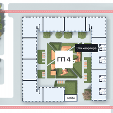 Квартира 32,2 м², 1-комнатная - изображение 2