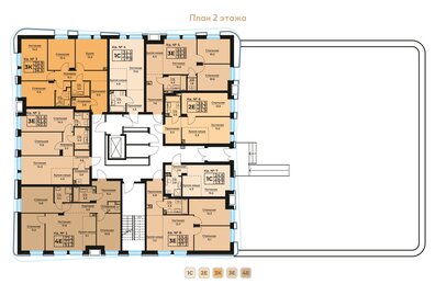 55,5 м², 3-комнатная квартира 12 962 000 ₽ - изображение 60