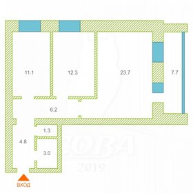 Квартира 67,2 м², 2-комнатная - изображение 5