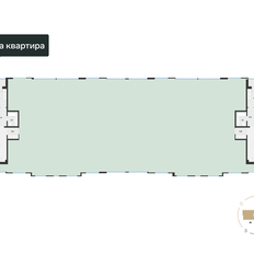 Квартира 31,4 м², 1-комнатная - изображение 2