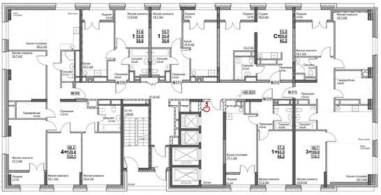 42,2 м², квартира-студия 10 508 059 ₽ - изображение 8