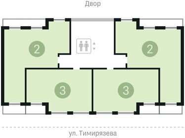 85 м², 3-комнатная квартира 11 200 000 ₽ - изображение 22