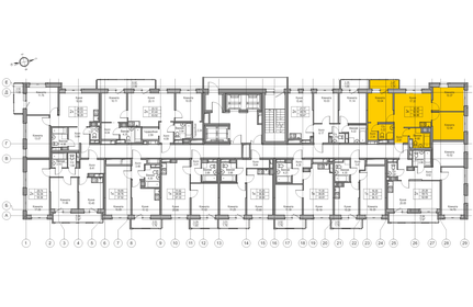 Квартира 62,9 м², 3-комнатная - изображение 2