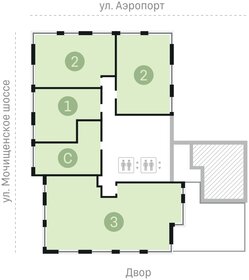 69,1 м², 2-комнатная квартира 10 400 000 ₽ - изображение 2