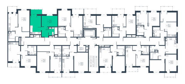 33,2 м², 1-комнатная квартира 4 853 040 ₽ - изображение 45