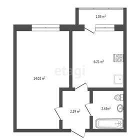 Квартира 26 м², 1-комнатная - изображение 1