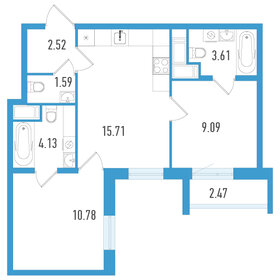 Квартира 48,2 м², 2-комнатная - изображение 1