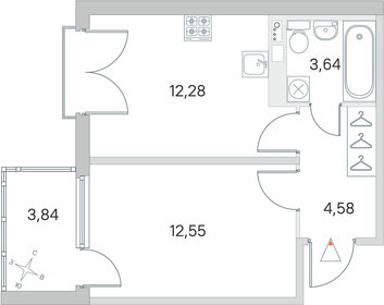 33,2 м², квартира-студия 7 262 059 ₽ - изображение 21