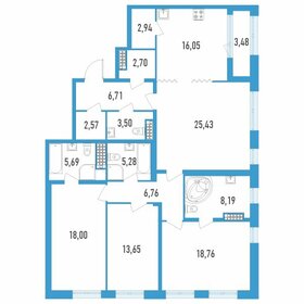 Квартира 138 м², 4-комнатная - изображение 1