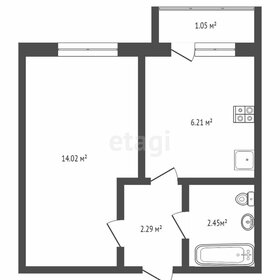 Квартира 26 м², 1-комнатная - изображение 2