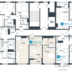 Квартира 60,2 м², 2-комнатная - изображение 3