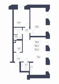 232,4 м², 4-комнатная квартира 45 000 000 ₽ - изображение 86