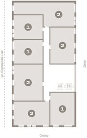 Квартира 77,3 м², 2-комнатная - изображение 2