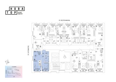 Квартира 45,2 м², 2-комнатная - изображение 1