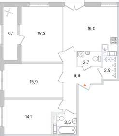 120 м², 3-комнатная квартира 29 500 000 ₽ - изображение 79