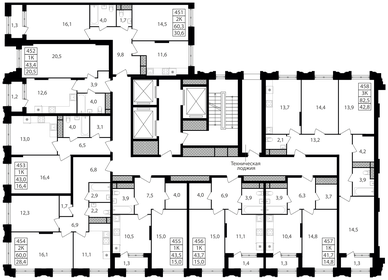 35 м², 1-комнатная квартира 12 200 000 ₽ - изображение 77