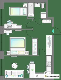 Квартира 51,1 м², 2-комнатная - изображение 1