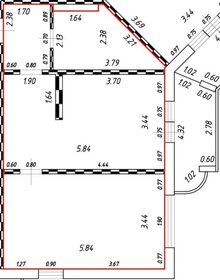 Квартира 51 м², 1-комнатная - изображение 1