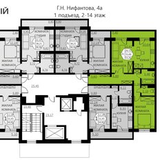 Квартира 53,3 м², 2-комнатная - изображение 2