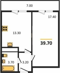 40 м², 1-комнатная квартира 3 285 000 ₽ - изображение 82
