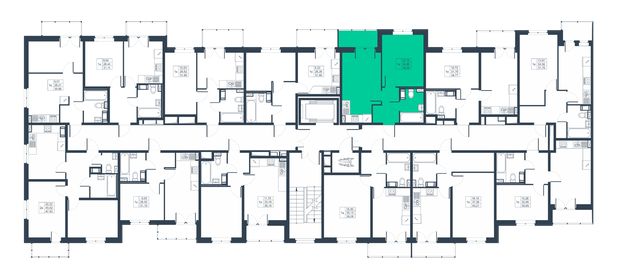 Квартира 36,7 м², 1-комнатная - изображение 2