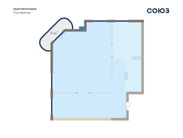 21,7 м², 1-комнатная квартира 2 500 000 ₽ - изображение 71