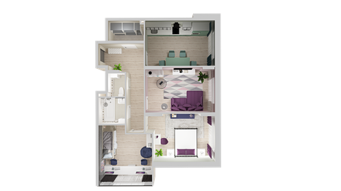 73,5 м², 3-комнатная квартира 6 249 200 ₽ - изображение 24
