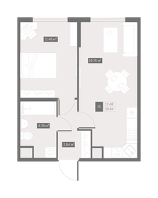 39,8 м², 1-комнатная квартира 5 700 000 ₽ - изображение 109