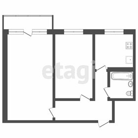 Квартира 52 м², 2-комнатная - изображение 5