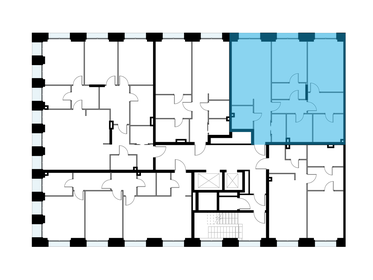 105,7 м², 3-комнатная квартира 83 850 000 ₽ - изображение 31