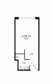 Квартира 23,1 м², студия - изображение 5