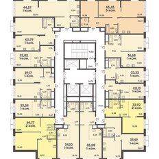 Квартира 44,6 м², 1-комнатная - изображение 3