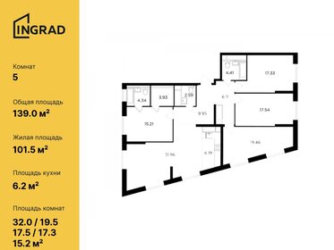 246 м², 5-комнатная квартира 69 000 000 ₽ - изображение 16